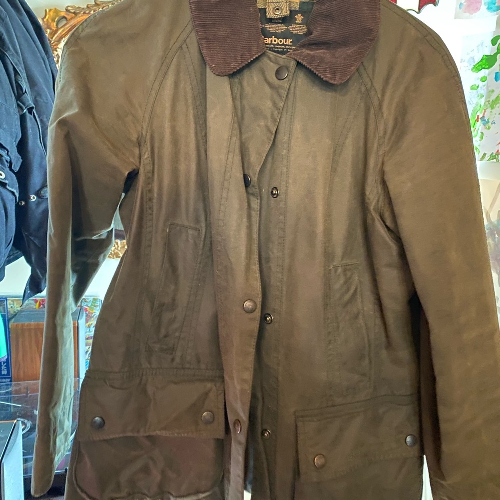 Classic Barbour Waxed Cotton Jacket